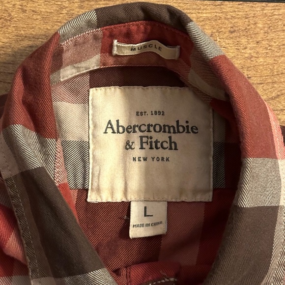 Abercrombie Flannel Large - Picture 4 of 5